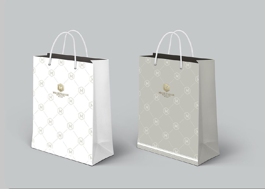 MILLENIUM - Thiết kế nhận diện thương hiệu khách sạn 4 sao Millenium Boutique Hotel